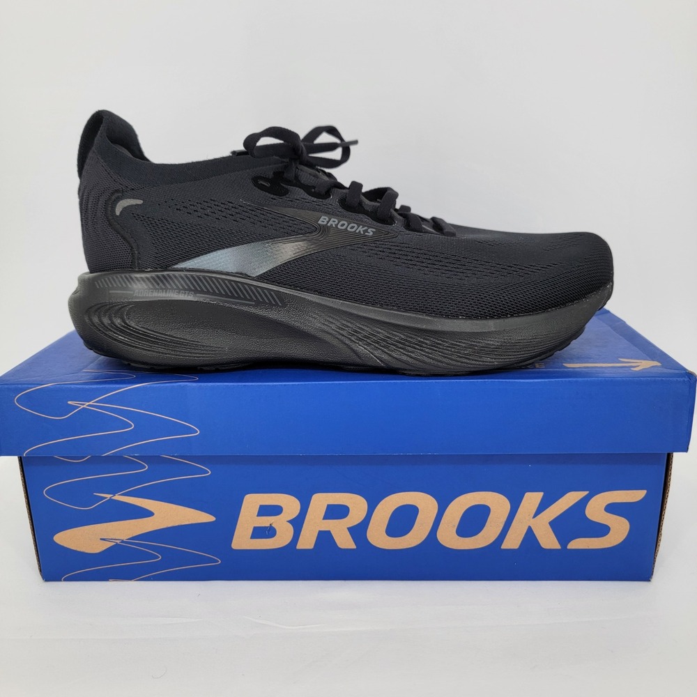 Brooks Adrenaline GTS 25 Mens Running Shoes Black Ebony 110454 1D 020 Size 10